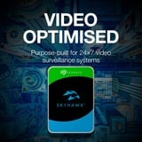 Seagate SkyHawk disco rigido interno 8 TB 256 MB 3.5" Serial ATA III, Hard-disk 8 TB, 256 MB, 3.5", Serial ATA III