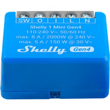 Shelly 1 Mini Gen4 blu