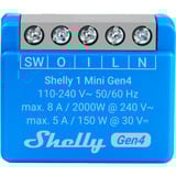 Shelly 1 Mini Gen4, Relè blu
