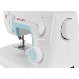 Singer Simple 3221 bianco/Blu chiaro