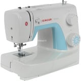 Singer Simple 3221, Macchina da cucire bianco/Blu chiaro