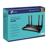 TP-Link Archer AX10 router wireless Gigabit Ethernet Dual-band (2.4 GHz/5 GHz) Nero Nero, Wi-Fi 6 (802.11ax), Dual-band (2.4 GHz/5 GHz), Collegamento ethernet LAN, Nero, Router da tavolo