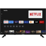Telefunken D40F751X7CW, Televisore LED Nero