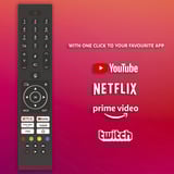 Telefunken D40F751X7CW, Televisore LED Nero