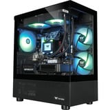 Thermaltake PC-000109-DE, PC Gaming Nero/trasparente
