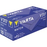 Varta -V317 Batterie per uso domestico Batteria monouso, Ossido d'argento (S), 1,55 V, 1 pz, 10,5 mAh, Hg (mercurio)