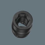 Wera 05004580001 bussola e set di bussole Nero, Set di bussole, 1/2", Metrico, 9 testina/e, 13,14,15,16,17,18,19,20,21 mm, 230 mm