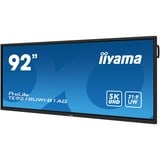 iiyama TE9218UWI-B1AG, Public Display Nero (opaco)
