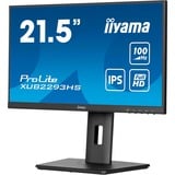 iiyama XUB2293HS-B6, Monitor LED Nero (opaco)