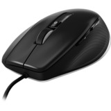 3DConnexion CadMouse Pro mouse Mano destra USB tipo A Ottico Nero/Argento, Mano destra, Ottico, USB tipo A, Nero