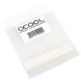 Alphacool 12099 etichetta autoadesiva Rettangolo Bianco bianco, Bianco, Rettangolo, 120 mm, 20 mm, 5 g, Sacchetto di politene