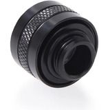 Alphacool Eiszapfen PRO 13mm HardTube Fitting G1/4 - Deep Black, Connessione Nero