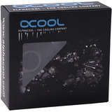 Alphacool Eiszapfen PRO 13mm HardTube Fitting G1/4 - Deep Black, Connessione Nero