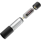 Ansmann 1600-0429, Torcia elettrica argento/Nero