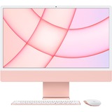 Apple iMac Apple M 61 cm (24") 4480 x 2520 Pixel 8 GB 256 GB SSD PC All-in-one macOS Big Sur Wi-Fi 6 (802.11ax) Rosa rosso/rosato, 61 cm (24"), 4.5K Ultra HD, Apple M, 8 GB, 256 GB, macOS Big Sur