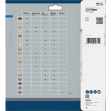 Bosch 2 608 837 750 lama circolare 17,3 cm 1 pz, Lama per sega Metallo, 17,3 cm, 3,6 cm, 1,2 mm, 4100 Giri/min, 1,6 mm