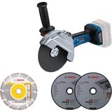 Bosch BITURBO GWS 18V-180 P, 06019H6L02, Smerigliatrice angolare blu/Nero
