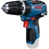 Bosch GSB 12V-35 Professional 1750 Giri/min Nero, Blu, Rosso, Trapano a percussione blu/Nero, Cacciavite elettrico, Impugnatura a pistola, Nero, Blu, Rosso, Senza spazzola, Clip da cintura, 1750 Giri/min