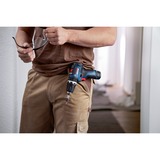 Bosch GSB 12V-35 Professional 1750 Giri/min Nero, Blu, Rosso, Trapano a percussione blu/Nero, Cacciavite elettrico, Impugnatura a pistola, Nero, Blu, Rosso, Senza spazzola, Clip da cintura, 1750 Giri/min