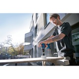Bosch GSR 18V-45 1900 Giri/min 900 g Nero, Blu, Rosso, Trapano avvitatore blu/Nero, Trapano con impugnatura a pistola, Senza spazzola, Nero, Blu, Rosso, 1,3 cm, 1900 Giri/min, 3,5 cm