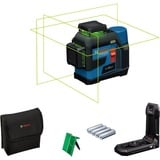 Bosch Laser a linee a batteria GLL 12V-100-33 CG Professional, Linea laser blu/Nero