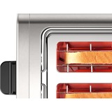 Bosch TAT5P420DE tostapane 2 fetta/e 970 W Nero, Argento accaio/Nero, 2 fetta/e, Nero, Argento, Pulsanti, Livello, Manopola, CE, VDE, 970 W, 220 - 240 V