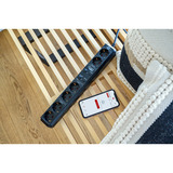 Brennenstuhl Connect Eco-Line ciabatta WiFi 6 prese Nero