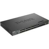 D-Link DXS-3410-32SY switch di rete Gestito L3 Nero, Interruttore Gestito, L3, Full duplex, Montaggio rack