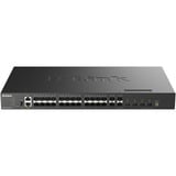D-Link DXS-3410-32SY switch di rete Gestito L3 Nero, Interruttore Gestito, L3, Full duplex, Montaggio rack