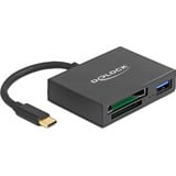 DeLOCK 91711, Lettore di schede Nero