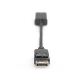 Digitus Adattatore/convertitore DisplayPort a HDMI 4K Nero