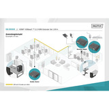 Digitus DS-55505, Estensione HDMI Nero