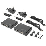 Digitus DS-55505, Estensione HDMI Nero