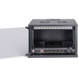 Digitus Set di rete SOHO Pro 19" 540x400 mm (LxP), IT armadio Nero