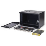 Digitus Set di rete SOHO Pro 19" 540x400 mm (LxP), IT armadio Nero