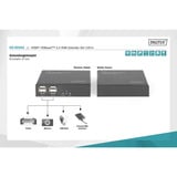 Digitus Set extender KVM HDMI 4K HDBaseT 2.0, Estensione HDMI Nero