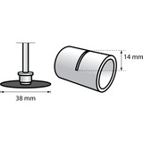 Dremel MAX EZ SpeedClic disco da taglio per metallo Premium (SC456DM), Lama 