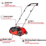EINHELL GC-SC 36/31 Li-Solo 30 L Aspiratore a cilindro Secco e bagnato Sacchetto per la polvere rosso/Nero, Aspiratore a cilindro, Secco e bagnato, Sacchetto per la polvere, 30 L, Filtro, 90 dB