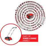 EINHELL GC-SC 36/31 Li-Solo 30 L Aspiratore a cilindro Secco e bagnato Sacchetto per la polvere, Arieggiatore rosso/Nero, Aspiratore a cilindro, Secco e bagnato, Sacchetto per la polvere, 30 L, Filtro, 90 dB