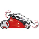 EINHELL GE-CM 43 Li M Kit Tagliaerba a spinta Batteria Nero, Grigio, Rosso rosso/Nero, Tagliaerba a spinta, 43 cm, 2,5 cm, 7,5 cm, 600 m², Lame rotanti