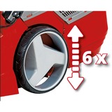 EINHELL GE-CM 43 Li M Kit Tagliaerba a spinta Batteria Nero, Grigio, Rosso rosso/Nero, Tagliaerba a spinta, 43 cm, 2,5 cm, 7,5 cm, 600 m², Lame rotanti