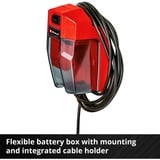 EINHELL Pompa per acqua pulita a batteria Power X-Change GE-SP 18 LL Li-Solo, 18 Volt, Pompe immersione e pressione rosso/Nero