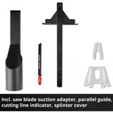 EINHELL Seghetto alternativo a batteria Power X-Change TE-JS 18/100 Li - Solo, 18Volt, Puzzle rosso/Nero