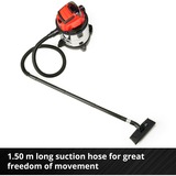 EINHELL TC-VC 18/20 Li S-Solo Nero, Grigio, Rosso 20 L rosso/Argento, Secco e bagnato, Nero, Grigio, Rosso, 20 L, 8 kPa, 1,5 m, 3,6 cm