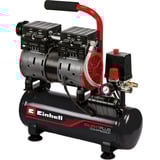 EINHELL TE-AC 6 Silent compressore ad aria 550 W 110 l/min rosso/Nero, 110 l/min, 8 bar, 550 W, 14,7 kg