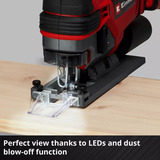 EINHELL TE-JS 18/100 Li - Solo, 4321270 rosso/Nero