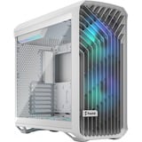 Fractal Design Torrent White RGB TG Clear Tint, Chassis Tower bianco