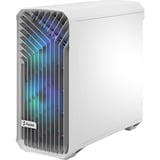 Fractal Design Torrent White RGB TG Clear Tint, Chassis Tower bianco