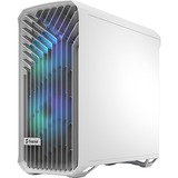 Fractal Design Torrent White RGB TG Clear Tint, Chassis Tower bianco