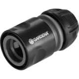 GARDENA 18900-20 raccordo e adattatore per tubo Plastica Nero 4 pz, Siringa Nero/Turchese, 3/4", Plastica, Nero